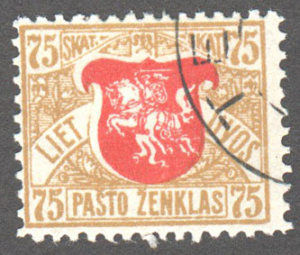 Lithuania Scott 57 Used - Click Image to Close